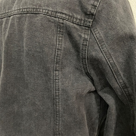 Highway Trucker Distressed Jean Jacket Size Large - Picture 7 of 11